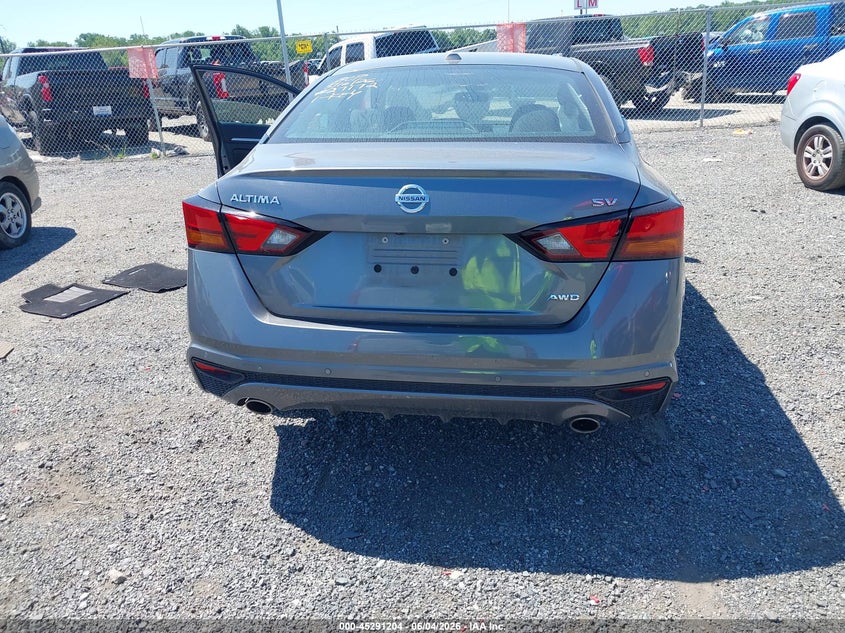 2022 Nissan Altima Sv Intelligent Awd VIN: 1N4BL4DW0NN333885 Lot: 45291204