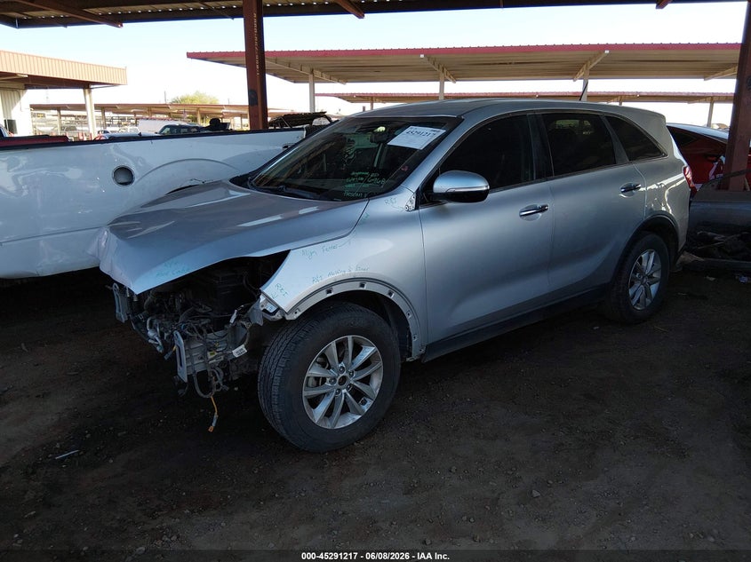 Vin: 5xypg4a3xhg262236, lot: 45789053, kia sorento 2.4l l 20172