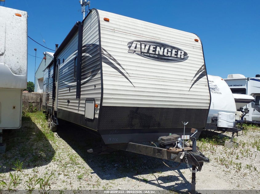 2017 AVENGER TRAVEL TRAILER auction photo 1