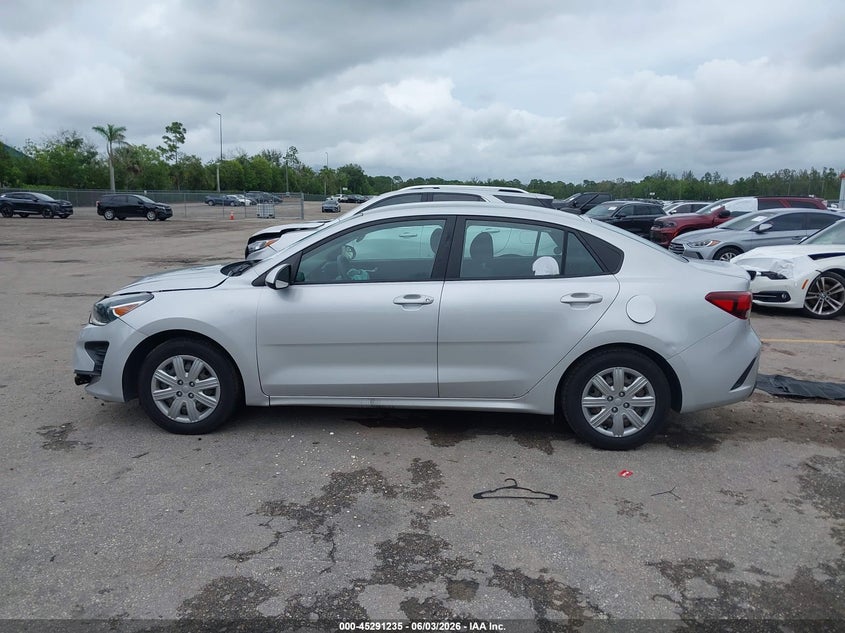 2022 Kia Rio S VIN: 3KPA24AD4NE435092 Lot: 45291235