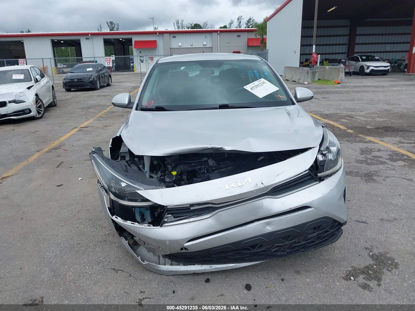 2022 Kia Rio S VIN: 3KPA24AD4NE435092 Lot: 45291235