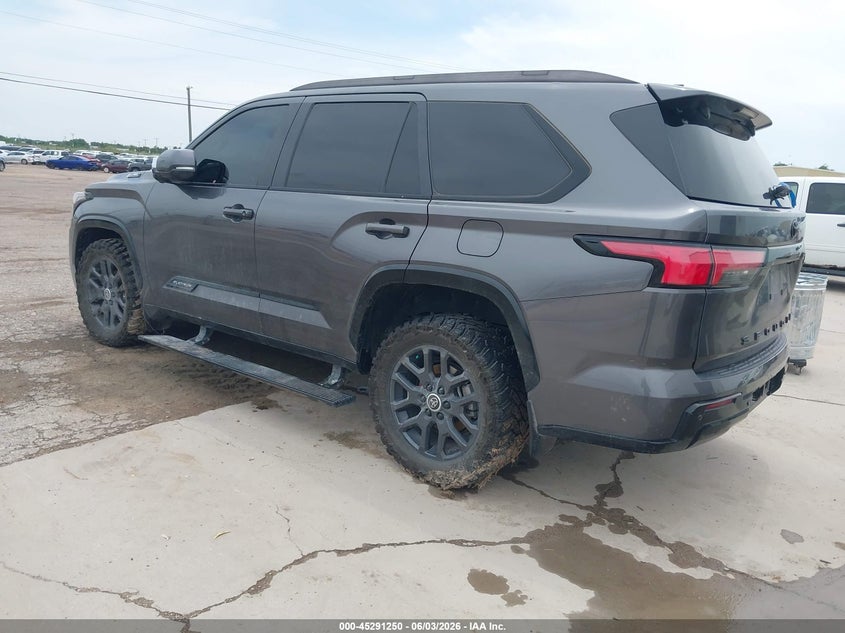 Vin: 7svaaaba0rx022037, lot: 45789086, toyota sequoia platinum 20243