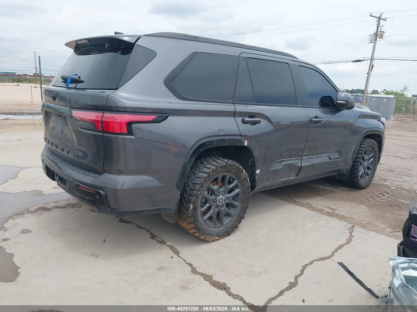 Vin: 7svaaaba0rx022037, lot: 45789086, toyota sequoia platinum 20244