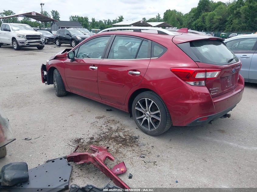 Vin: 4s3gtau69k3749178, lot: 45789088, subaru impreza 2.0i limited 20193