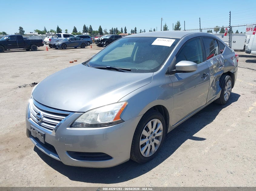 Vin: 3n1ab7ap8ey225351, lot: 45789119, nissan sentra sv 20142