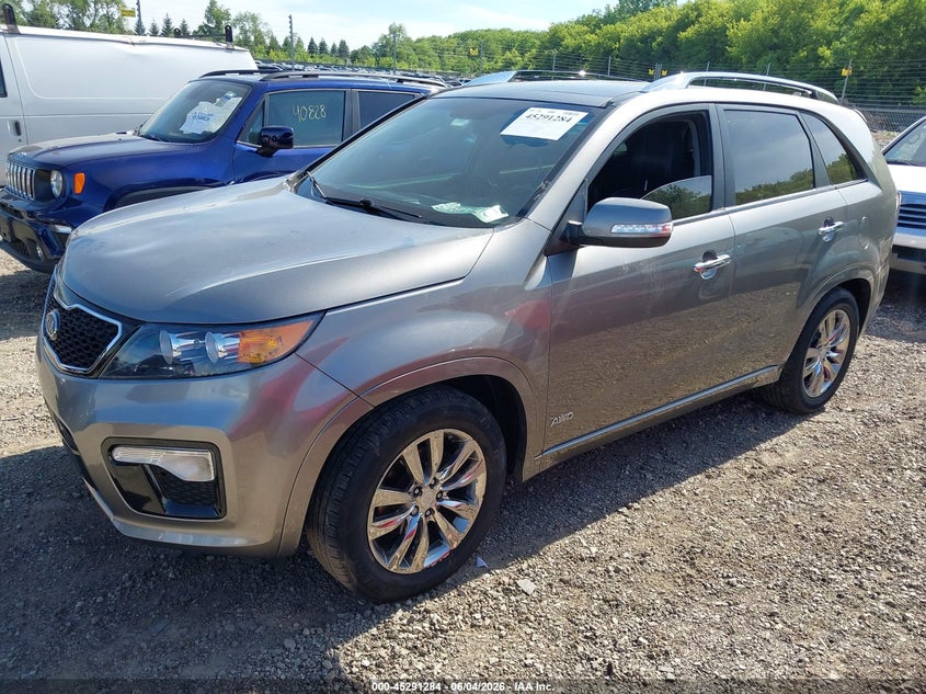 Vin: 5xykwda20cg285358, lot: 45789121, kia sorento sx v6 20122