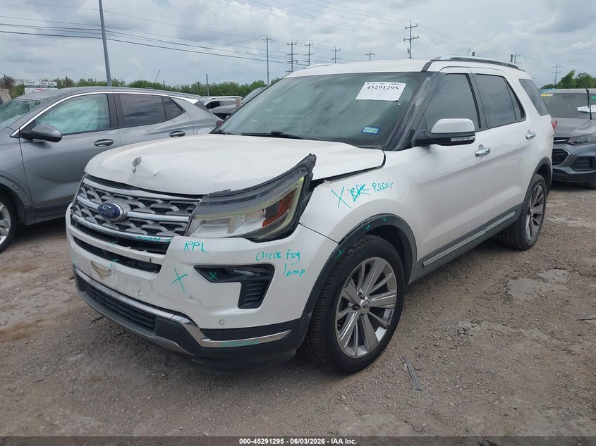 Vin: 1fm5k7f87kga32715, lot: 45789130, ford explorer limited 20192