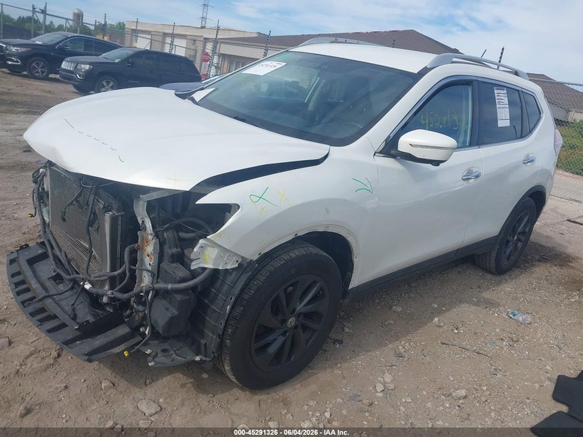Vin: 5n1at2mv0ec772805, lot: 45789162, nissan rogue sl 20142