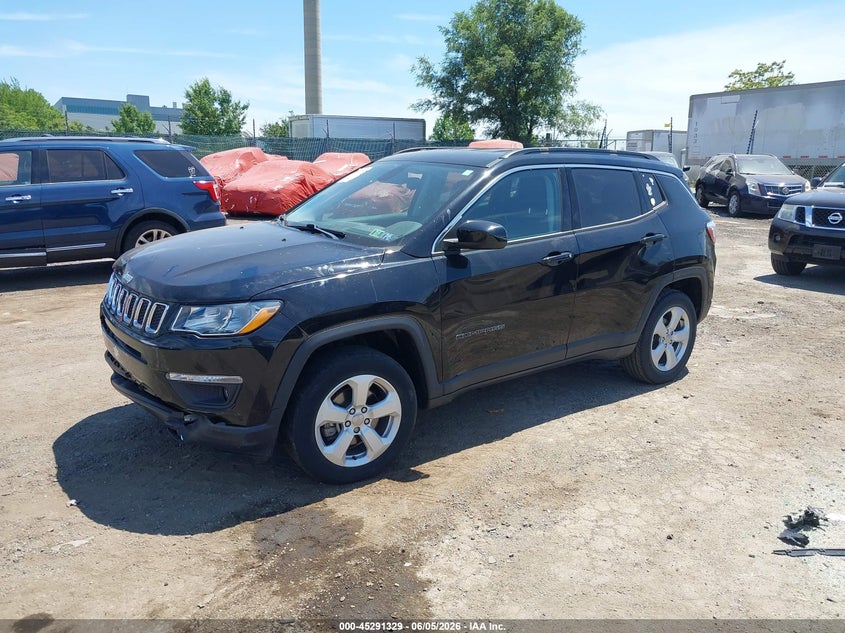 Vin: 3c4njdbb4kt840426, lot: 45789165, jeep compass latitude 4x4 20192