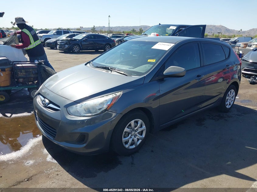 Vin: kmhct5ae0cu031611, lot: 45789179, hyundai accent gs 20122