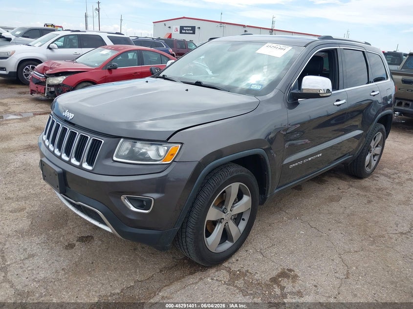 Vin: 1c4rjfbg9gc303255, lot: 45789237, jeep grand cherokee limited 20162