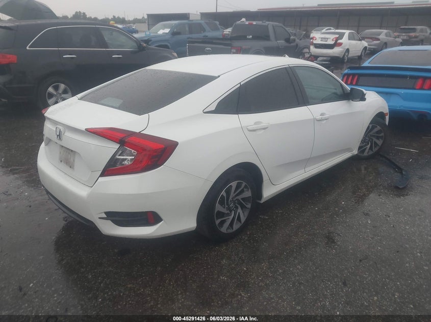 Vin: 2hgfc2f70gh517422, lot: 45789262, honda civic ex 20164