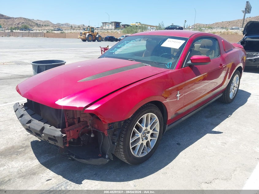 Vin: 1zvbp8am5c5247698, lot: 45789367, ford mustang v6 premium 20122