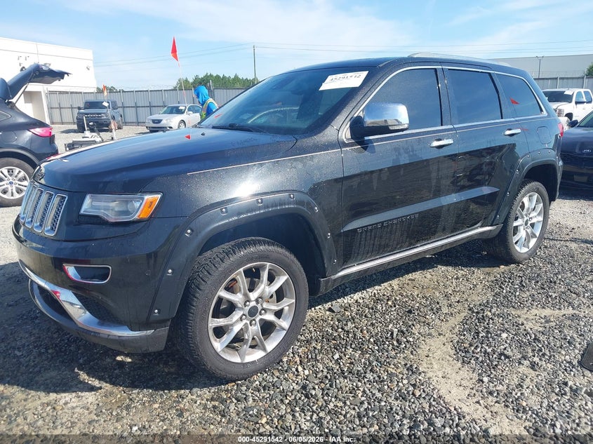 Vin: 1c4rjejm1ec452130, lot: 45789378, jeep grand cherokee summit 20142