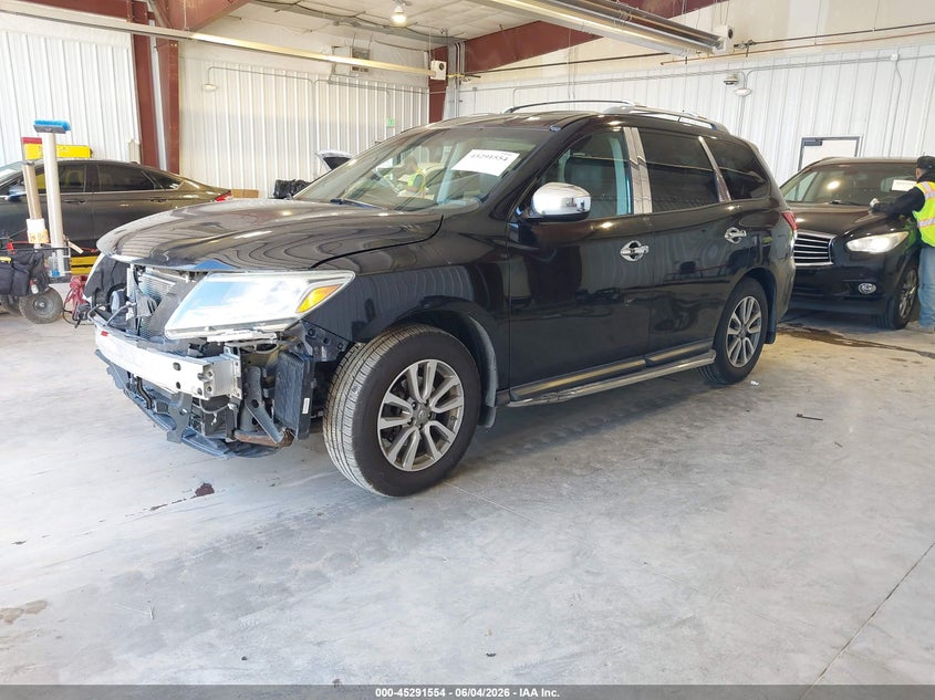 Vin: 5n1ar2mm6gc623968, lot: 45789390, nissan pathfinder sv 20162