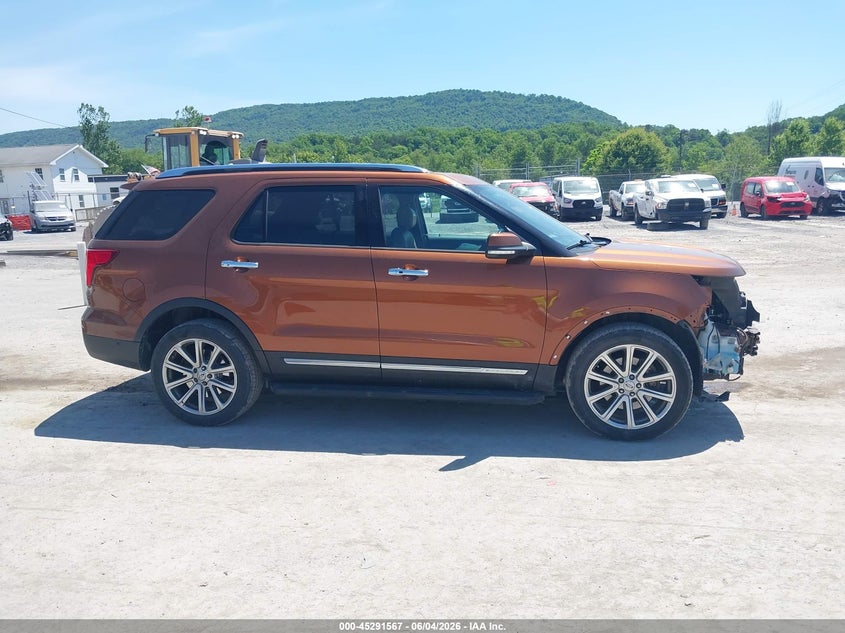 2017 Ford Explorer Limited VIN: 1FM5K8F88HGC52895 Lot: 45291567