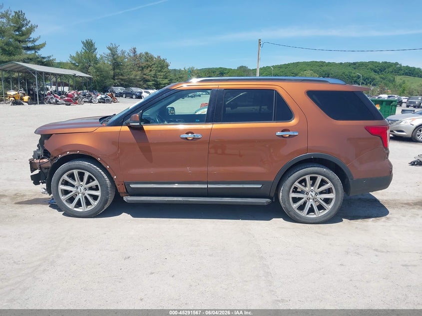 2017 Ford Explorer Limited VIN: 1FM5K8F88HGC52895 Lot: 45291567