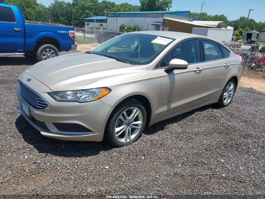 2018 FORD FUSION HYBRID auction photo 2