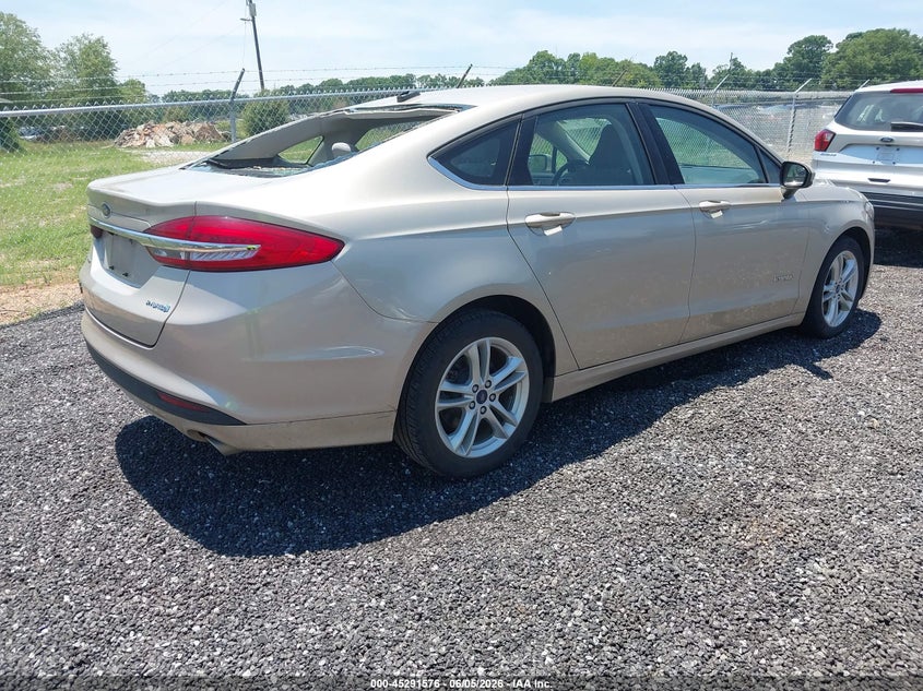 2018 FORD FUSION HYBRID auction photo 4