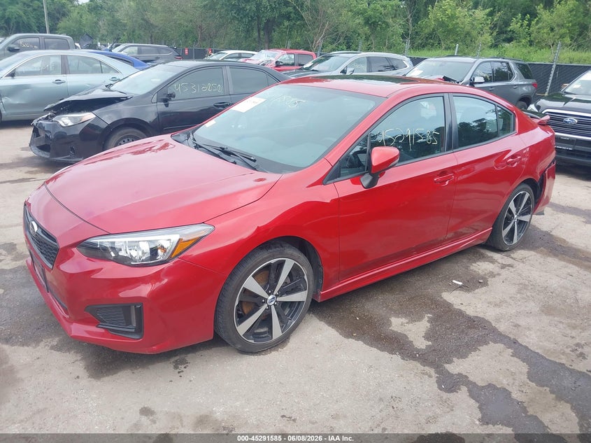 Vin: 4s3gkal65h1626048, lot: 45789422, subaru impreza 2.0i sport 20172