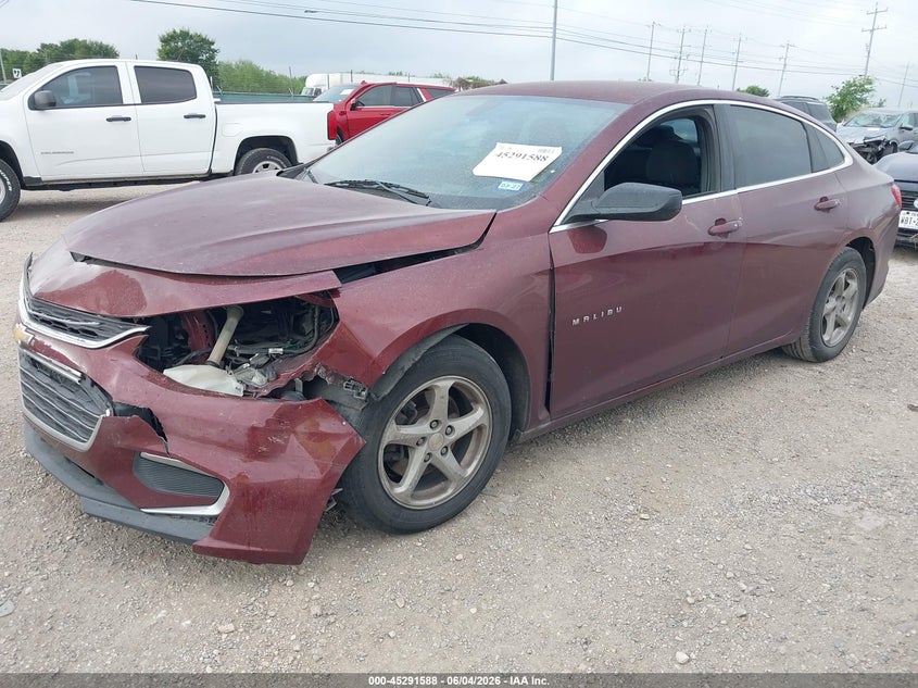 2016 Chevrolet Malibu Ls 1G1ZB5STXGF304457 photo 1