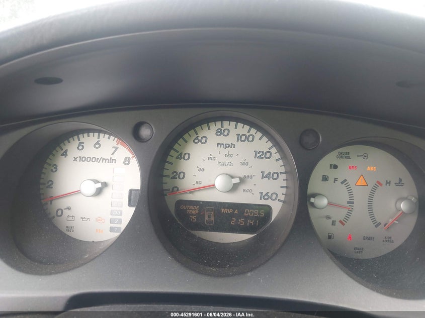 2001 Acura Cl 3.2 Type S VIN: 19UYA42711A033023 Lot: 45291601