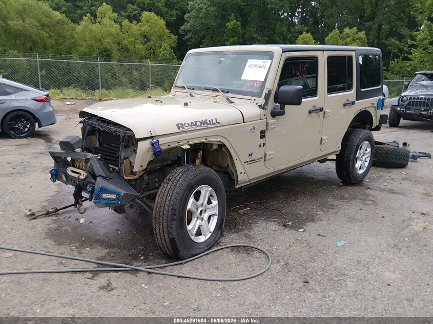 Vin: 1c4bjwdg5hl580310, lot: 45789440, jeep wrangler unlimited willy wheeler 4x4 20172