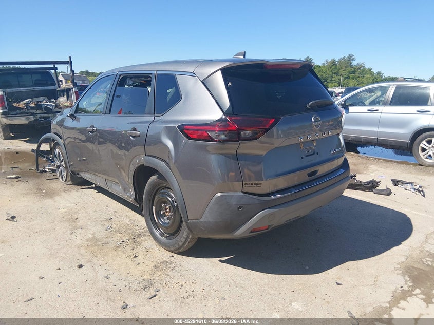 Vin: 5n1bt3bb0nc681553, lot: 45789446, nissan rogue sv intelligent awd 20223