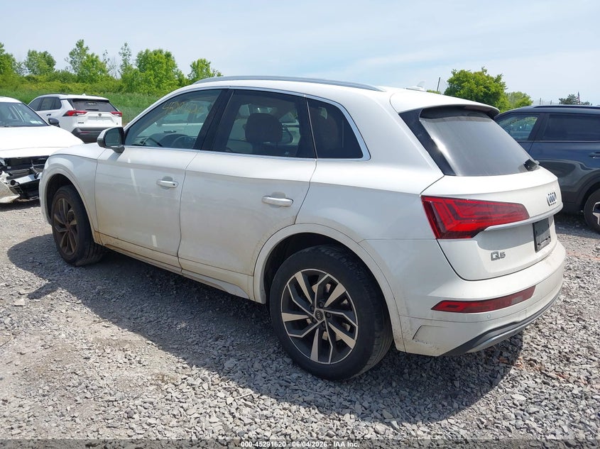 Vin: wa1aaafy6m2081160, lot: 45789456, audi q5 premium 45 tfsi quattro s tronic 20213