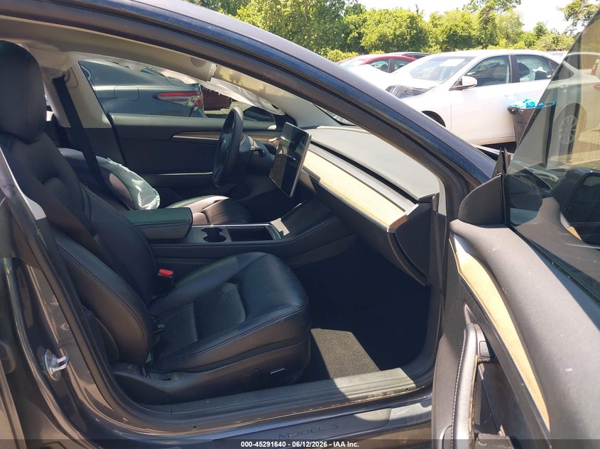 2022 TESLA MODEL 3 ELECTRIC(VIN: 5YJ3E1EBXNF263149