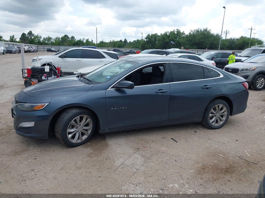 2019 Chevrolet Malibu Lt VIN: 1G1ZD5STXKF144910 Lot: 45291674