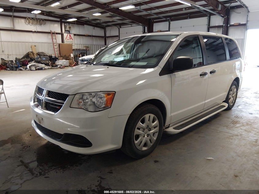 Vin: 2c4rdgbg5kr671137, lot: 45789521, dodge grand caravan se 20192