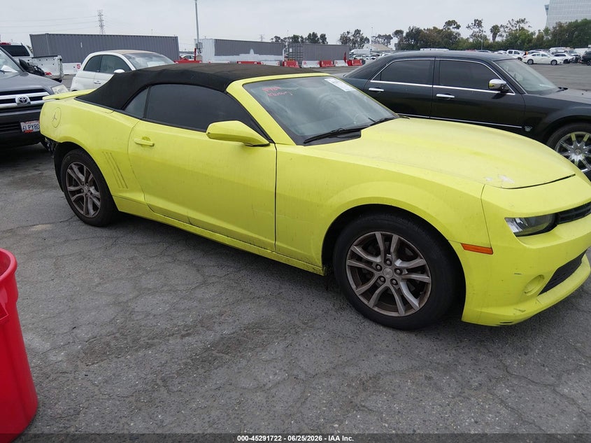 2015 CHEVROLET CAMARO auction photo 1