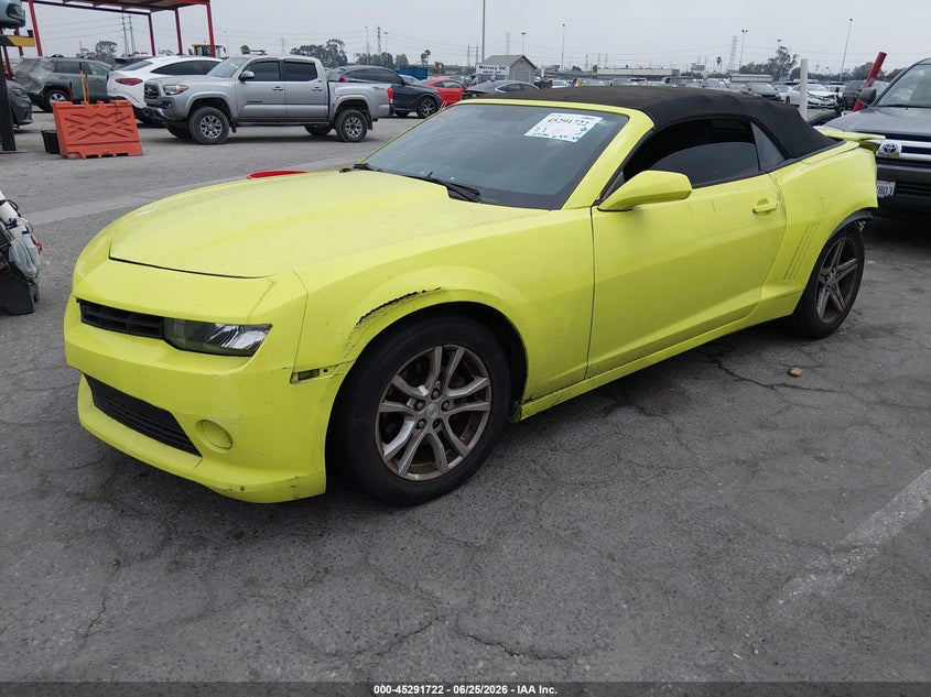 2015 CHEVROLET CAMARO auction photo 2
