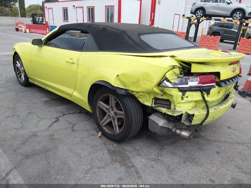 2015 CHEVROLET CAMARO auction photo 3