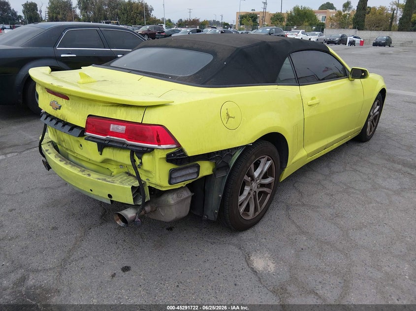 2015 CHEVROLET CAMARO auction photo 4