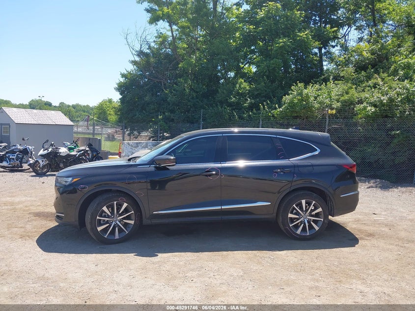 2025 Acura Mdx Technology Package VIN: 5J8YE1H40SL015425 Lot: 45291746