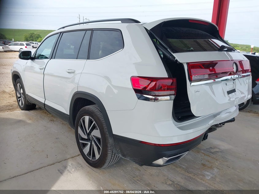 Vin: 1v2jr2ca7sc561435, lot: 45789588, volkswagen atlas 2.0t se w/technology 20253