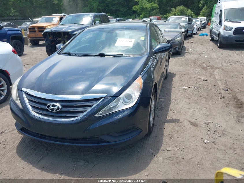 Vin: 5npeb4ac4eh891548, lot: 45789616, hyundai sonata gls 20142