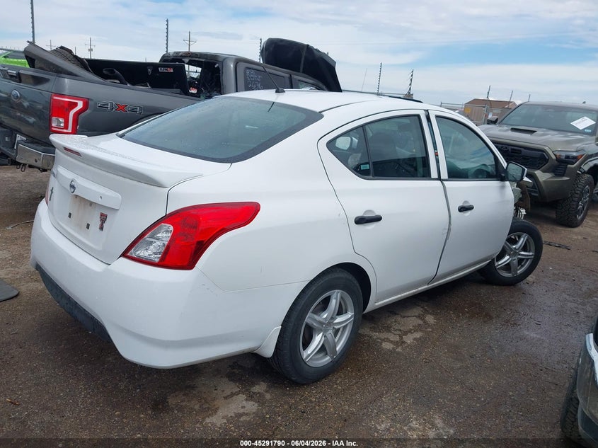 Vin: 3n1cn7ap3hl817760, lot: 45789626, nissan versa 1.6 s+ 20174