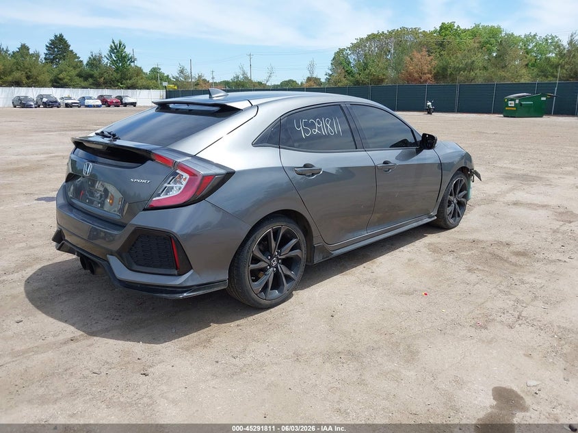 2018 HONDA CIVIC auction photo 4