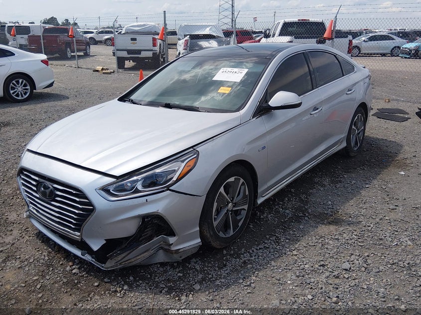 Vin: kmhe34l39ja086975, lot: 45789665, hyundai sonata hybrid limited 20182