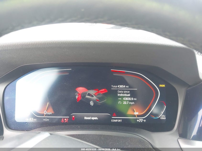 2023 BMW 430I GRAN COUPE 2.0L I-4 DI, DOHC, V(VIN: WBA63AV06PFP33030