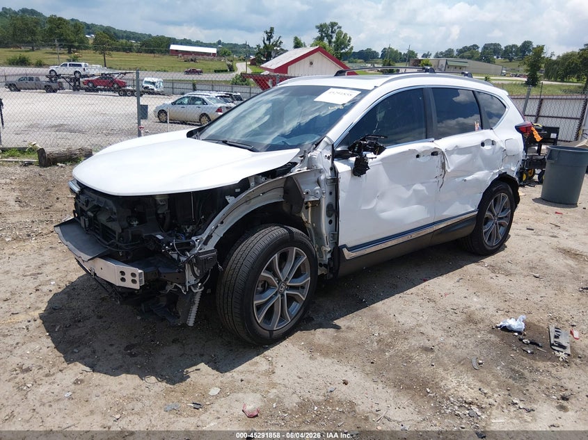 Vin: 5j6rt6h94nl007490, lot: 45789694, honda cr-v hybrid touring 20222