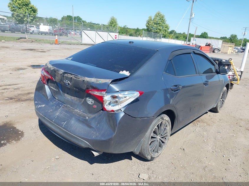 2014 TOYOTA COROLLA auction photo 4