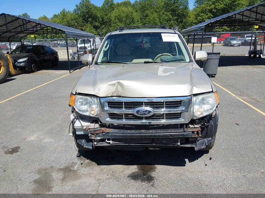 2012 Ford Escape 3.0 Limited gold Lot 111045291907 Vin 1FMCU9EG9CKC44987