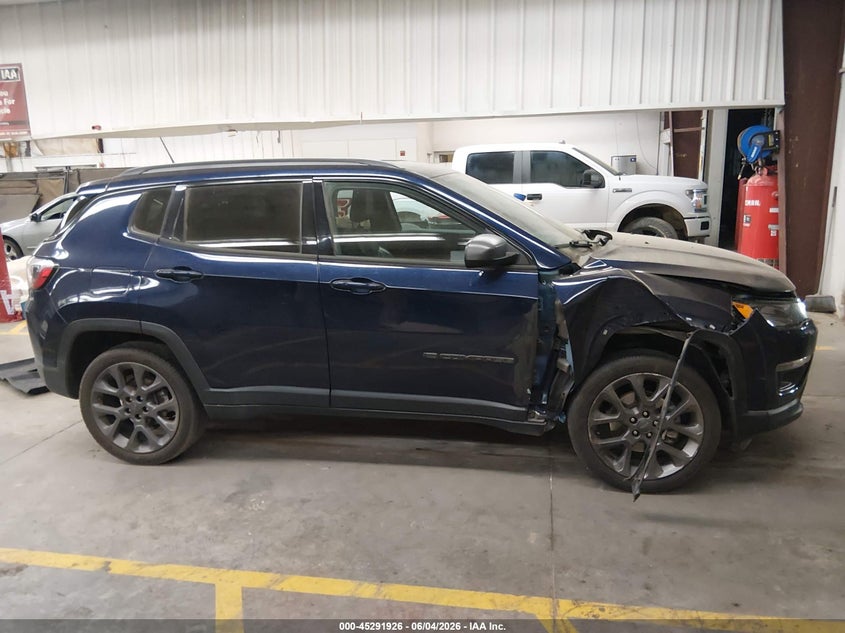 2021 Jeep Compass 80Th Anniversary VIN: 3C4NJDEB2MT591641 Lot: 45291926