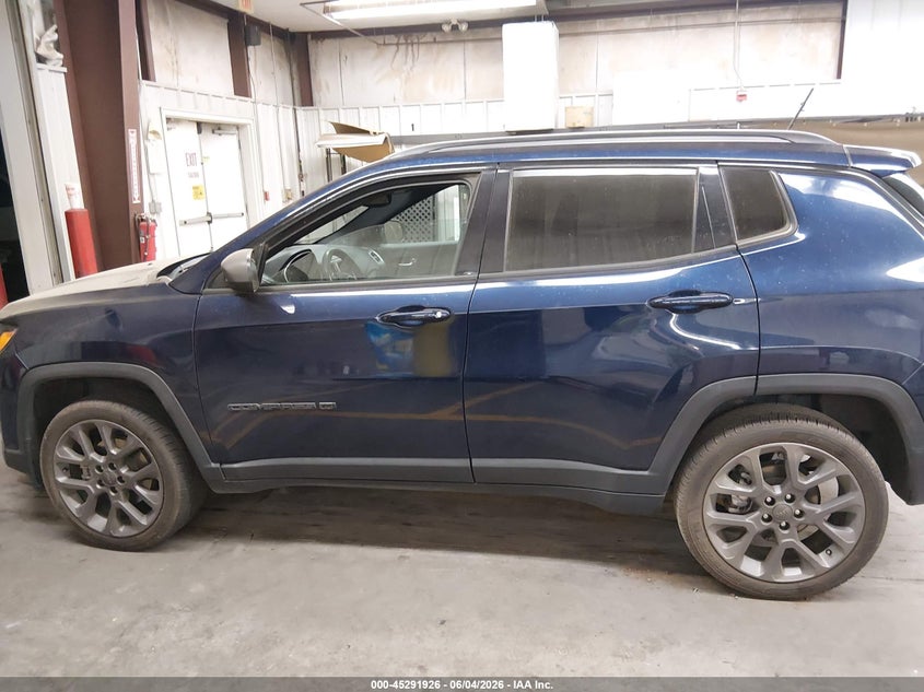2021 Jeep Compass 80Th Anniversary VIN: 3C4NJDEB2MT591641 Lot: 45291926