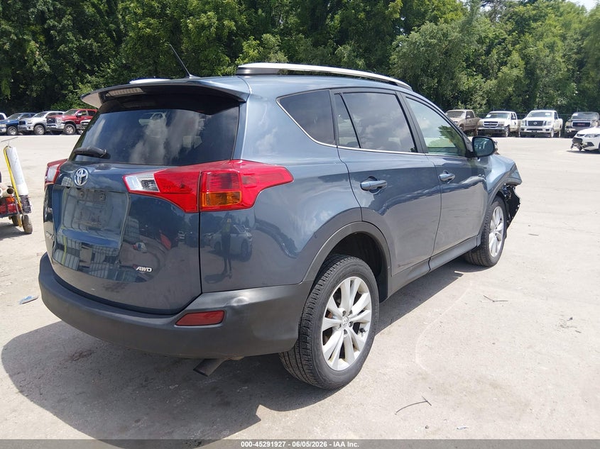 Vin: 2t3dfrev8dw070517, lot: 45789763, toyota rav4 limited 20134