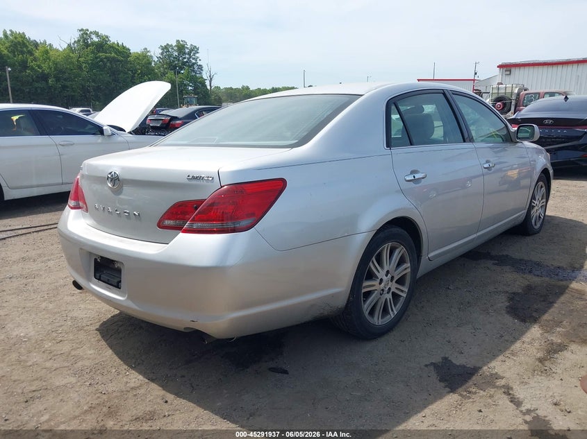 TOYOTA AVALON 2008 VIN 4T1BK36BX8U300819